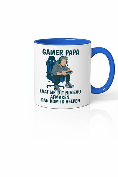 Gamer Papa Mok - Laat me dit niveau afmaken, dan kom ik helpen!
