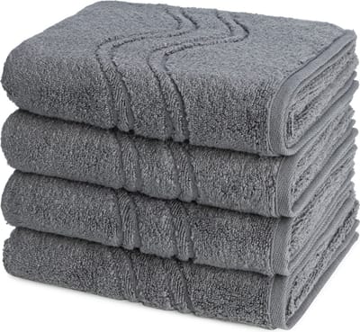 Ross Dames en Heren 4 X handdoek - per set Cashmere feeling