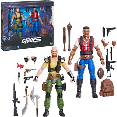 G.I. Joe Classified Series #193, David  Red Dog  Taputapu & Varujan  Taurus  Ayvazyan, Collectible 6 Inch Action Figure Set