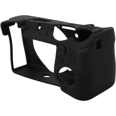 Camera Hood Case Schokbestendig Krasbestendig Zacht Siliconen Camera Beschermhoes voor A6700 zwart