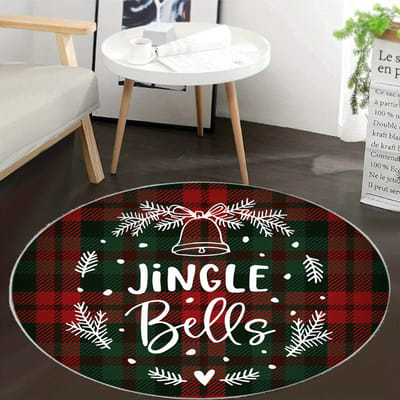 Livano Kerstboomkleed - Kerstboom Mand - Kerstboomrok Voor Kunstboom - Kerstboomrok - Kerstboomring - Kerstrok - Kerstboomdeken - Kerstkleed - Rond 80cm