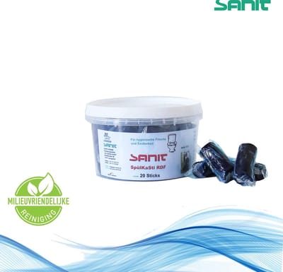 20x SANIT Duofresh sticks - toiletblokjes - wc toilet - duo fresh - geschikt voor Geberit Sigma toiletblokhouder