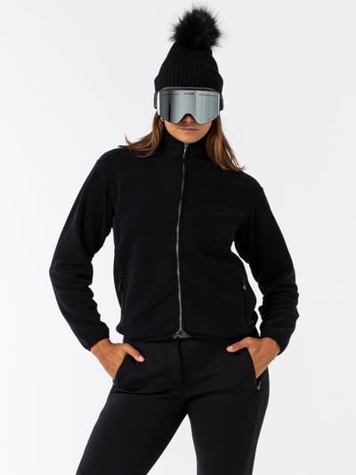FALCON - oxitane full zip vest - Skivest dames - Zwart