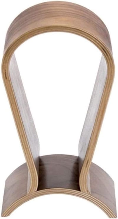 Hoofdtelefoon standaard - Headset houder - Bureau organiseren - Massief walnoothout - 1 stuk - Walnoot