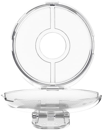 Dailygoods- Beschermhoes Duurzaam - Harde PC Hoes - Perfecte Pasvorm - Bescherming tegen Krassen - Geschikt voor Pokémon GO Plus+ - Inclusief Clip