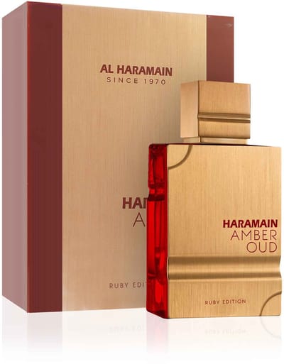 Al Haramain Amber Oud Ruby Eau De Parfum 60ml Spray Voor Haar