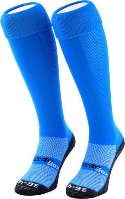 WeirdoSox sportsokken Turquoise, hockeysokken, voetbalsokken - Maat 28/30