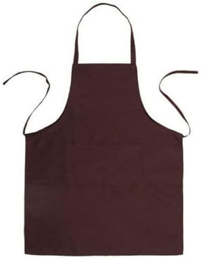 Duurzaam en comfortabel schort voor volwassenen, unisex, met voorzak, wasbaar voor koken, bakken en knutselen in de keuken