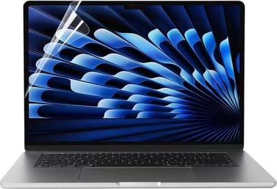 Lunso Geschikt voor MacBook Air 15 inch (2023-2026) Beschermfolie - Full cover Screen protector