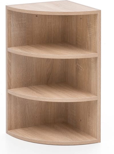 Hoekplank - Sonoma - Houten Wandplank voor Hoeken - Hoge Wandplank - Modern Design Decoratieve Plank - 30x60x30cm