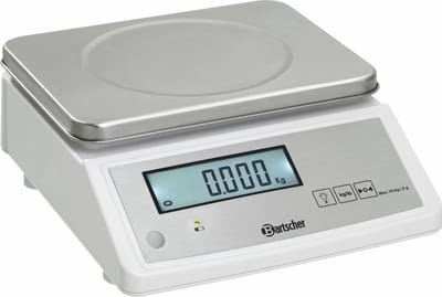 Bartscher Keukenweegschaal- 15kg- 2g