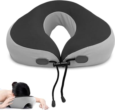 Verstelbaar U-vormig Massagekussen voor Hoofd en Gezicht - Perfect voor Bed, Salon en Spa Behandelingen