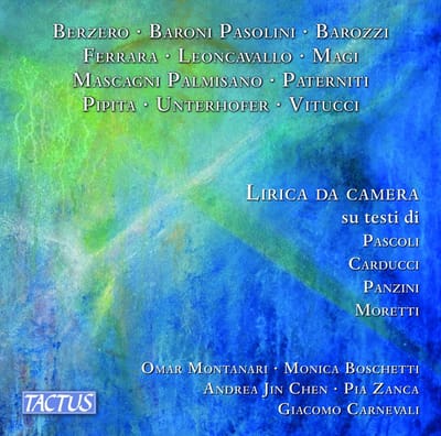Monica Boschetti, Omar Montanari, Andrea Jin Chen - Liriche sui testi di Pascoli, Carducci, Panzini, Moretti (CD)