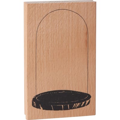 Maxi stempel "Glazen stolp"