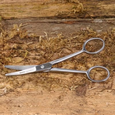 Mars Coat-King Gebogen trimschaar – Veilig & nauwkeurig – 13 cm – Roestvrij staal