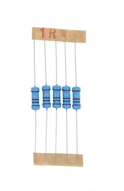 Metaalfilm Weerstanden - Elektronische Componenten - Schakel Circuits - 1 Watt Tolerantie - 1 Ohm