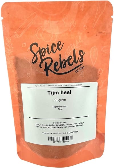 Spice Rebels - Tijm heel - zak 45 gram
