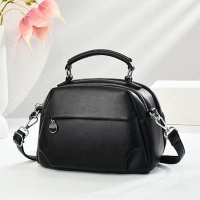 Nieuwe Handtas met Hoge Uitstraling, Eenvoudig Stiksel, Macaron Meerlaagse Schoudertas, Trendy Crossbodytas Dames . gray