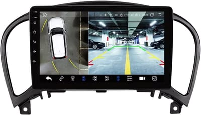 Autoradio bluetooth met camera - Carplay - Geschikt voor Apple en Android - Stereo - Navigatie - Navigatiesysteem auto - Voor Nissan Juke YF15 (2010-2014)