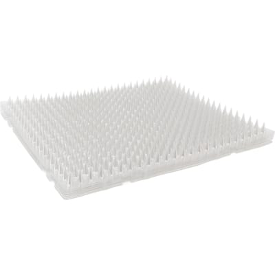 8 stuks Kattenafweermat PVC Recyclebaar Afschrikmiddel Scat Mat voor Katten Honden Binnen Buiten white