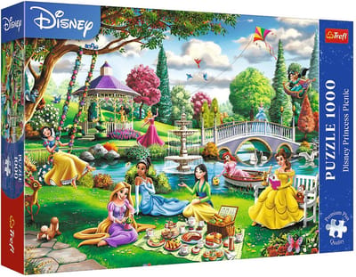 Trefl puzzel 1000 stukjes Disney Princess picknick - Premium Plus FSC.
