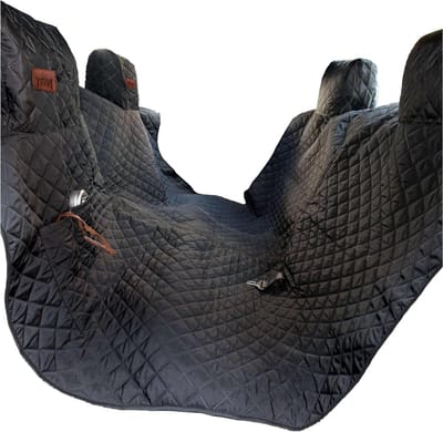Autohoes Achterbank - Hondenmat Auto - Huisdieren Vervoeren - Waterafstotend Materiaal - 220 x 140 cm - Zwart