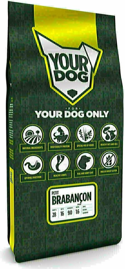 Yourdog Petit brabançon Rasspecifiek Puppy Hondenvoer 12kg | Hondenbrokken