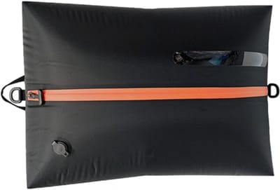 Reis Vacuümzak - Compressie Tas - Ruimte Besparen - Oranje Stabilisatiebanden - 55 x 40 x 20 cm - Zwart