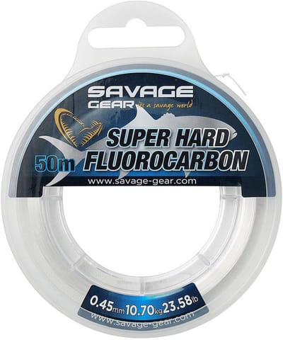 Savage Gear Super Hard Flurocarbon 45 M Transparant 0.770 mm