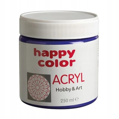 Happy Colour Acrylverf 250 ml - Marineblauw