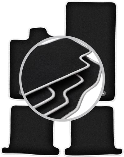 CARLUX-SILVER automatten voor: Jaguar XK coupé (2006-2014)