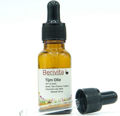 Tijmolie 20ml - Pure Etherische Tijm Olie - Thyme Oil