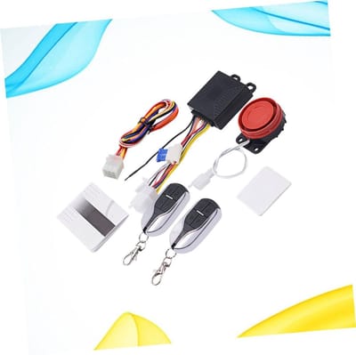 Motorfiets Alarm Systeem - Scooter Beveiliging - Diefstal Voorkomen - Automatische Inschakeling - 18 x 13 x 3.5 cm - Zwart
