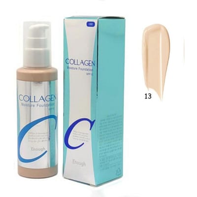 ENOUGH Collageen Moisture Foundation #13 Lichtbeige, 100ml white