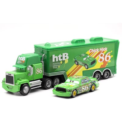 Cars 2 Disney Pixar Racing 3 1 Speelgoed Bliksem McQueen Chick Hicks' Vrachtwagen The King's Vrachtwagen Collectie Die Metalen Model kinderen Cadeau
