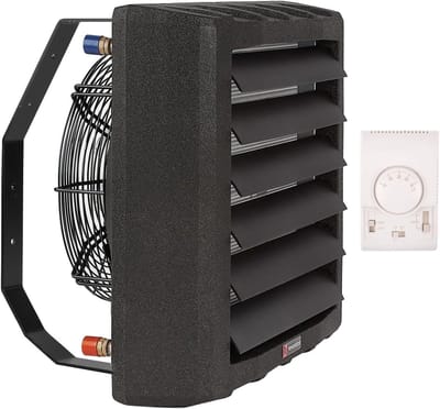 Luchtverwarmer - Werkplaatsverwarming - Ruimte Verwarmen - Krachtige Verwarming - 21 kW - Zwart