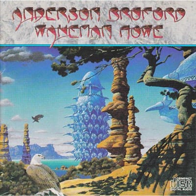 CD ANDERSON BRUFORD WAKEMAN HOWE - Anderson Bruford Wakeman & Howe ARCD8590126 ARISTA 1989 VS Dans & Electronica Gebruikt black