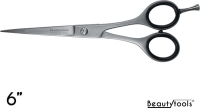 PROMO! BeautyTools GOLD LINE Kappersschaar / Knipschaar Rechtshandig voor Lang Haar - Pro Silver LongCut(6 Inch) - (RS-1666)