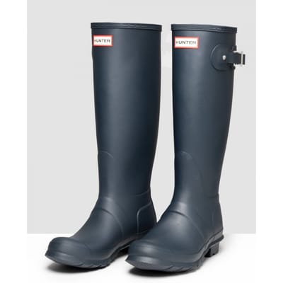 Hunter - Regenlaarzen voor dames - Original Tall - Marineblauw - maat 38EU