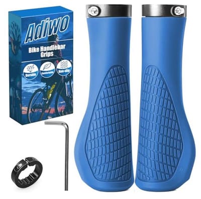 Ergonomische Fietshandgrepen voor 22,2 mm Stuur - Antislip, Snelle Montage, Geschikt voor Trekkingfiets, Racefiets, Stadsfiets, Vouwfiets en Mountainbike
