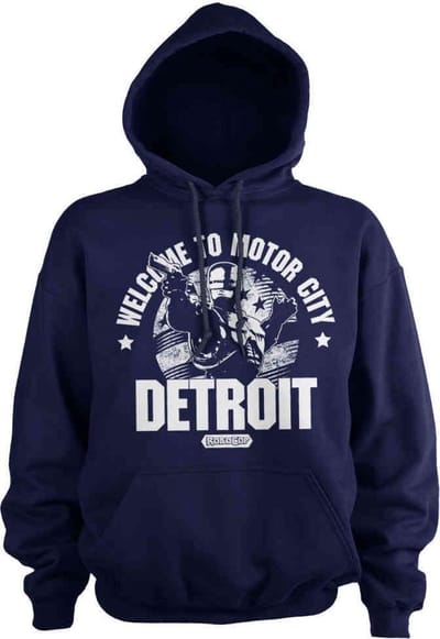 Robocop Hoodie/trui -S- Welcome To Motor City Blauw