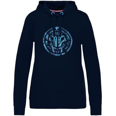BIDI BADU Sarabi Lifestyle Sweater Met Capuchon Dames-Donkerblauw