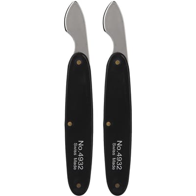2pcs Acier Montre Levier Boîtier Ouvreur de Couvercle Arrière Outil de Réparation pour Horloger gray