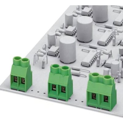 Phoenix Contact 1710072 Klemschroefblok 4.00 mm² Aantal polen 2 Groen 50 stuk(s)
