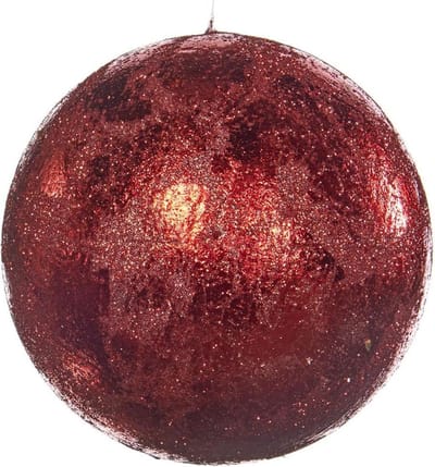 Goodwill Kerstbal Rood D 11 cm H 11 cm Voordeelaanbod per 4 stuks