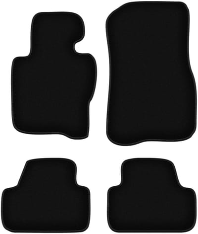 BASIC zwarte veloursmatten voor: BMW 4 F33 xDrive (2013)