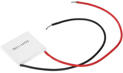 SPHProducts - Koelplaatmodule - Peltier-element - 12V 3A - 30 x 30 mm - Elektrische Koeler - Voor Koelkastplaten - TEC1-12703
