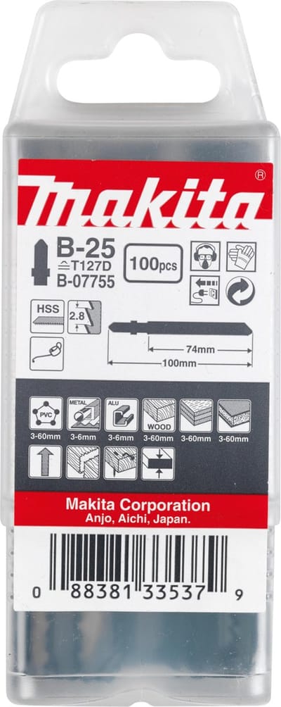 Makita Decoupeerzaagblad Universeel 74mm T127D - B-07755