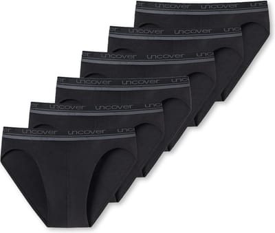 uncover by Schiesser Heren rio-slip / onderbroek 6 pack Basic