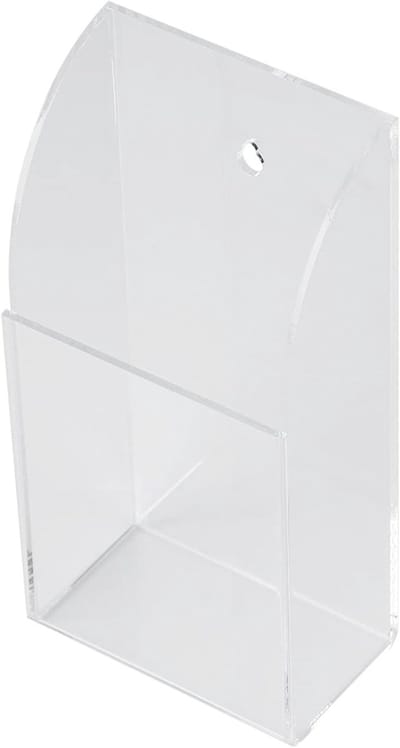 Praktische Wandhouder voor Afstandsbedieningen - Acryl Organizer voor TV en Airconditioning - Transparante Opbergdoos voor Media en Accessoires